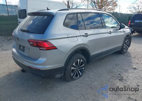 2023 Volkswagen Tiguan 2.0T S из США, поврежденный, VIN 3VVRB7AX4PM109916
